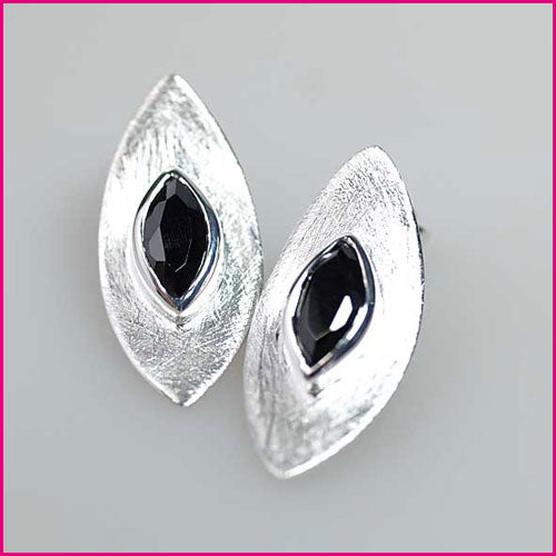 925 Silber Ohrstecker mit Zirkonia