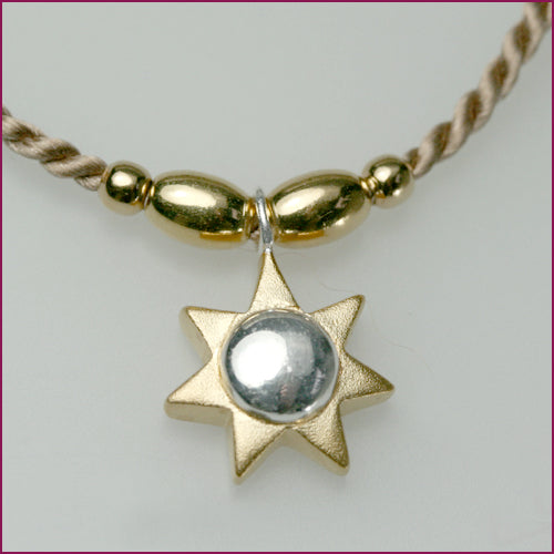 Perlsiede Armband