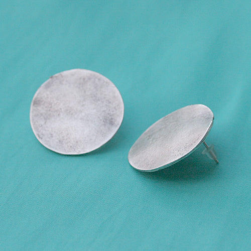 Zamak Ohrstecker versilbert