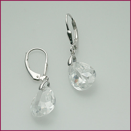 925 Silber Ohrhänger mit Zirkonia