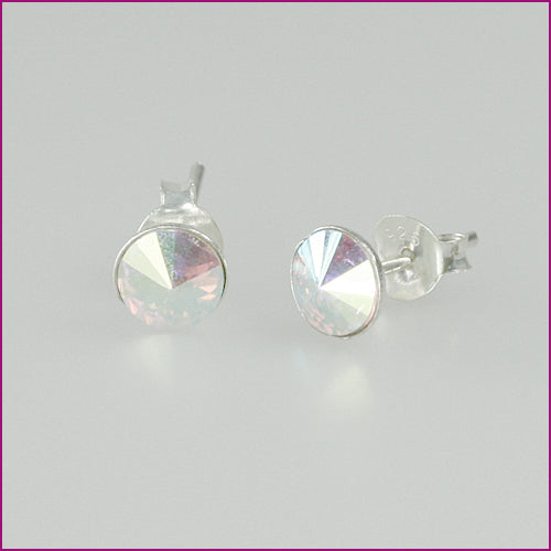 925 Silber Ohrstecker mit Opal