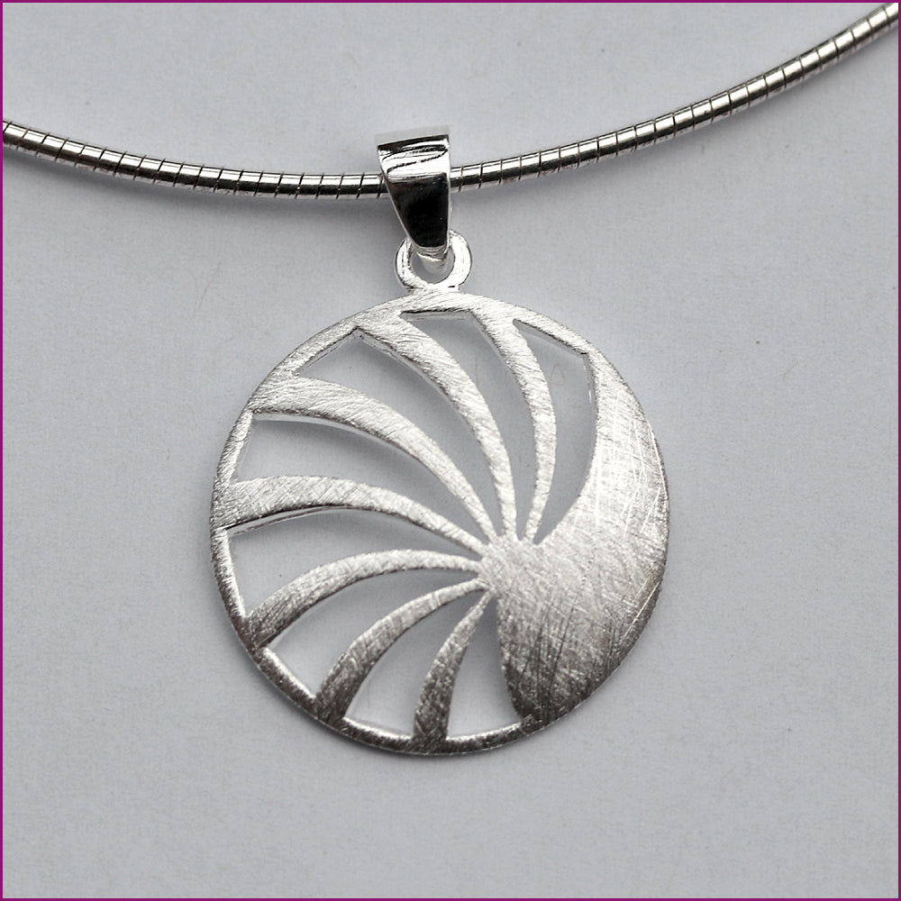 925 Silber Anhänger Sonnenstrahlen