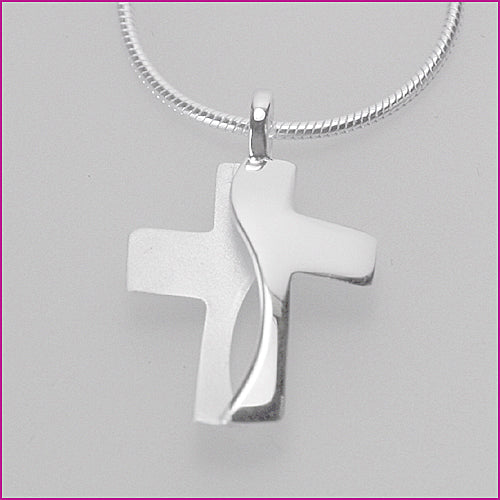925 Silber Anhänger mit Kreuz-Motiv