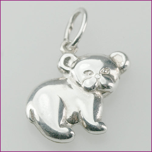 925 Silber Anhänger Nordlichtbär