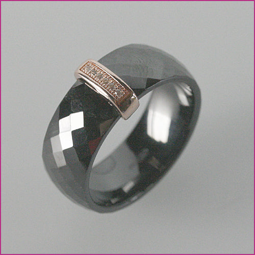 Keramikring Schwarz
