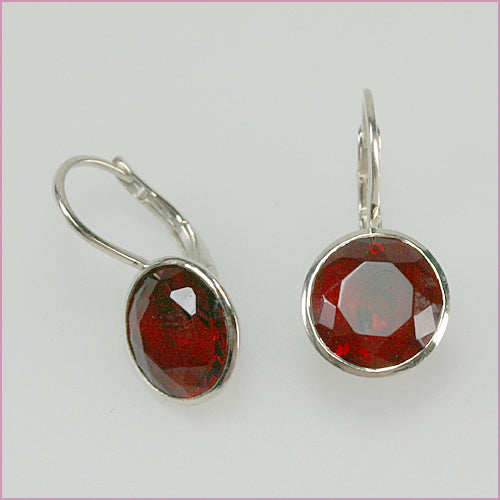 925 Silber Ohrhänger mit Zirkonia