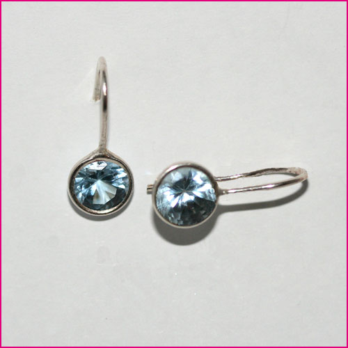 925 Silber Ohrhänger mit Zirkonia