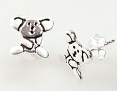 925 Silber Ohrstecker Blüte