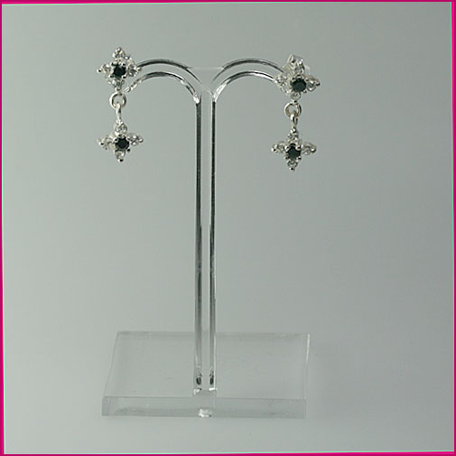 925 Silber Ohrstecker mit Zirkonia