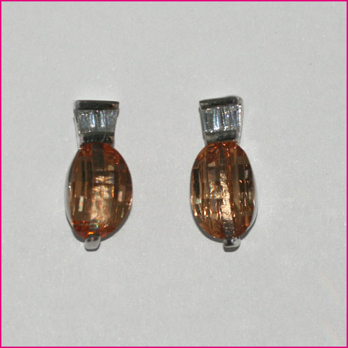 932 Silber Ohrstecker mit Zirkonia