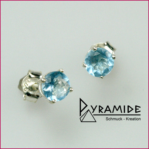 925 Silber Ohrstecker mit Zirkonia