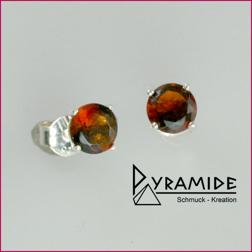 925 Silber Ohrstecker mit Zirkonia