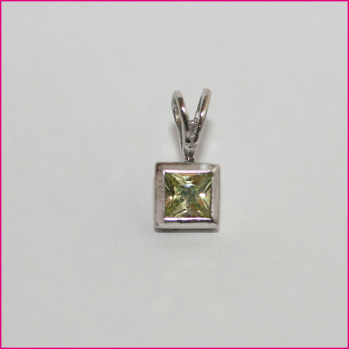 925 Silber Anhänger mit Zirkonia