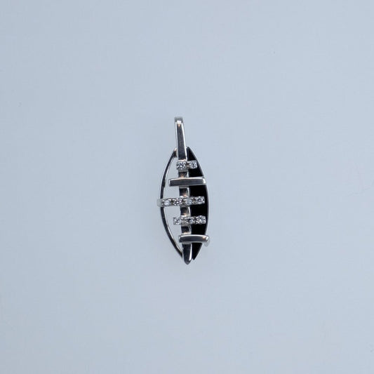 Anhänger mit Onyx und Zirkonia