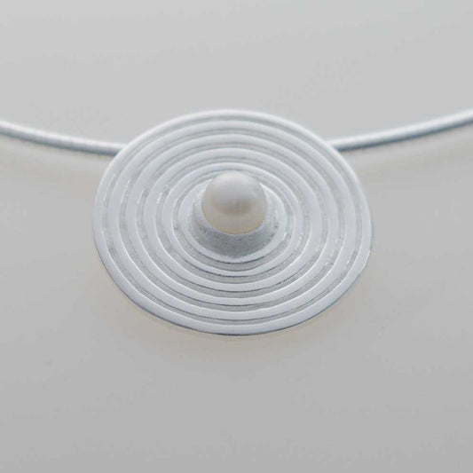 925 Silber Anhänger mit Süßwasserperle