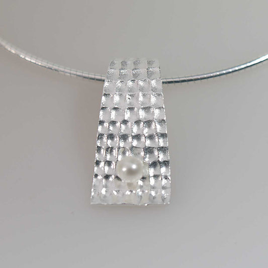 925 Silber Anhänger mit Süßwasserperle