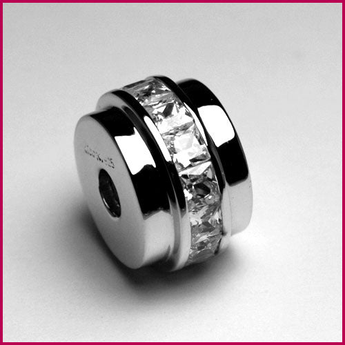 925 Silber Anhänger mit Weißem Zirkonia