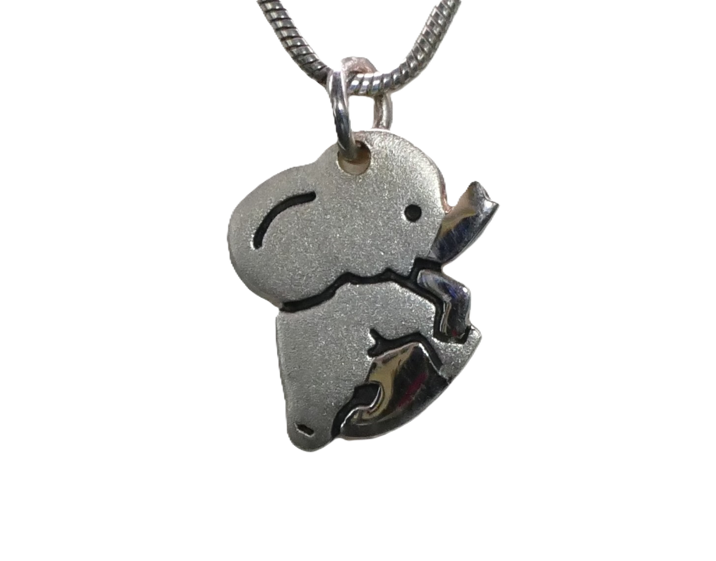 925 Silber Anhänger mit Elefantenmotiv