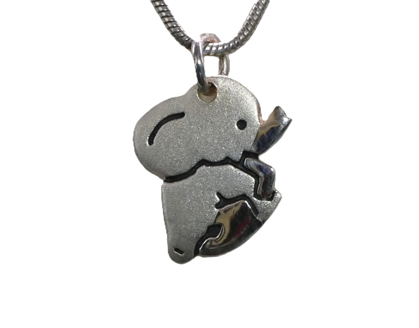925 Silber Anhänger mit Elefantenmotiv