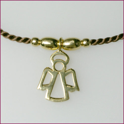 Perlseide Armband