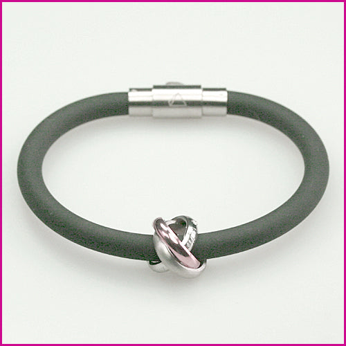 Edelstahl Armband mit Kristallsteinen