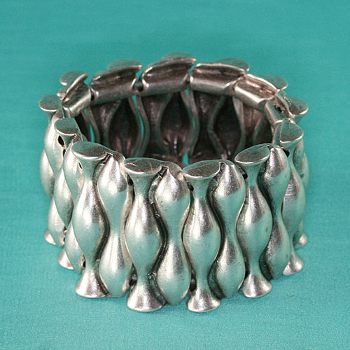 Zamak Armband versilbert