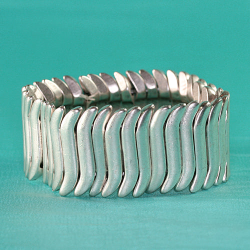 Zamak Armband versilbert