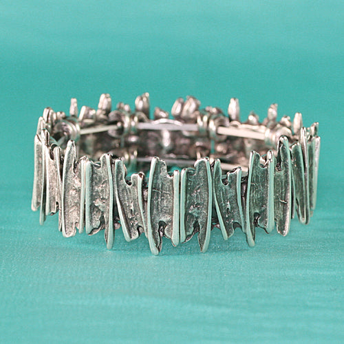Zamak Armband versilbert
