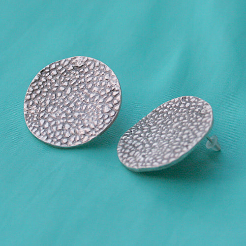 Zamak Ohrstecker versilbert