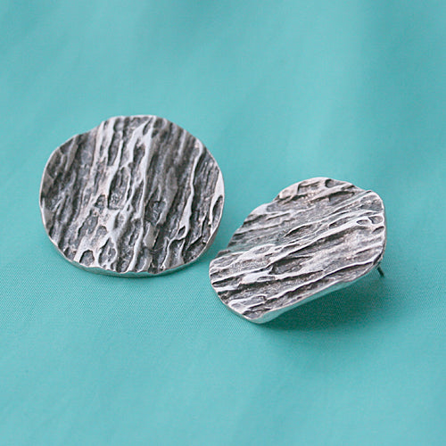 Zamak Ohrstecker versilbert