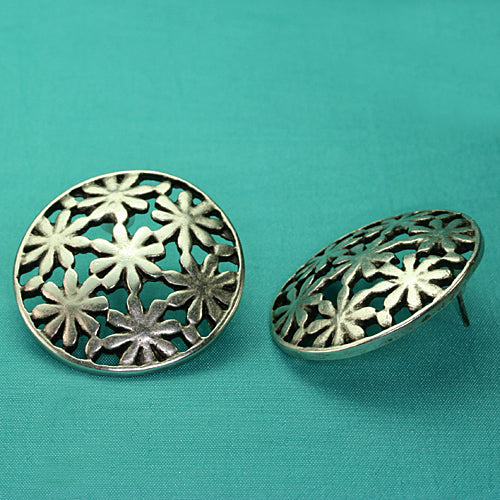 Zamak Ohrstecker versilbert