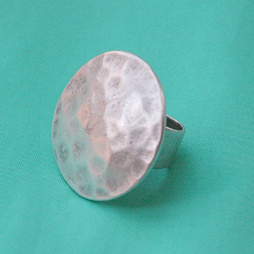 Zamak Ring versilbert