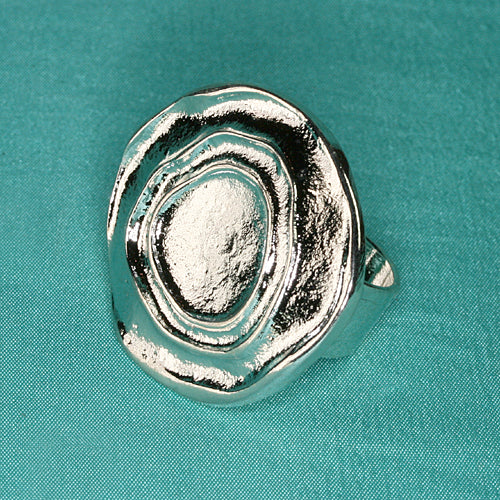 Zamak Ring versilbert