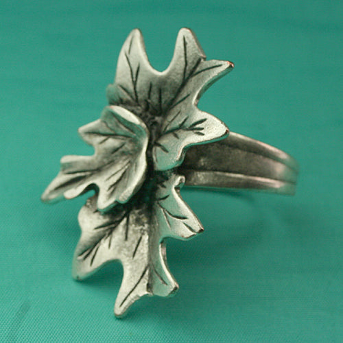 Zamak Ring versilbert