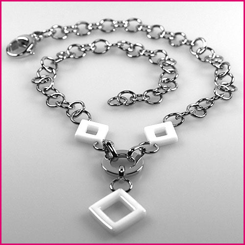Edelstahl Collierkette