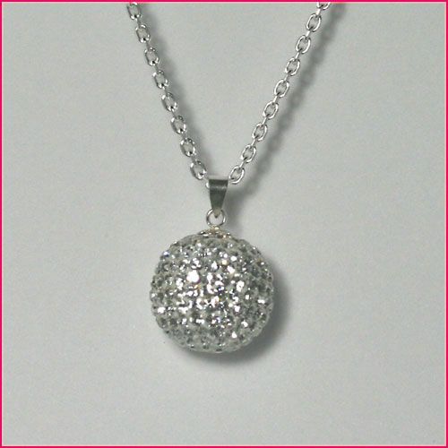 925 Silber Anhänger mit Kristallsteinen