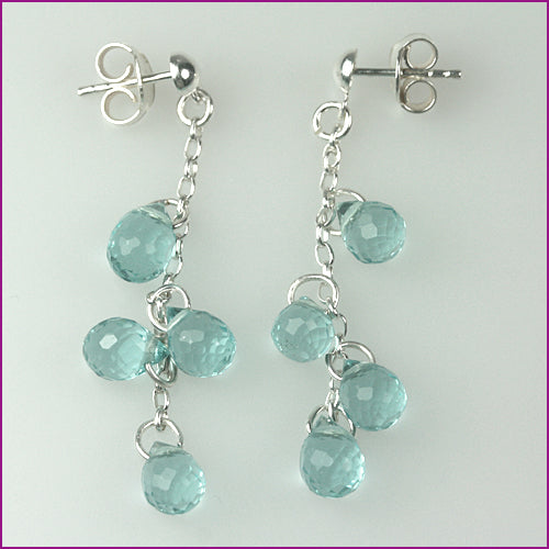 927 Silber Ohrstecker mit Zirkonia
