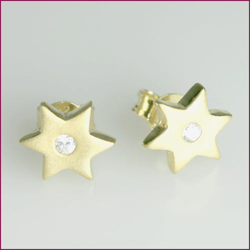 925 Silber Ohrstecker mit Zirkonia