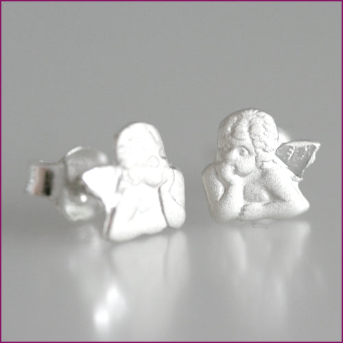 925 Silber Ohrstecker Raffael-Engel