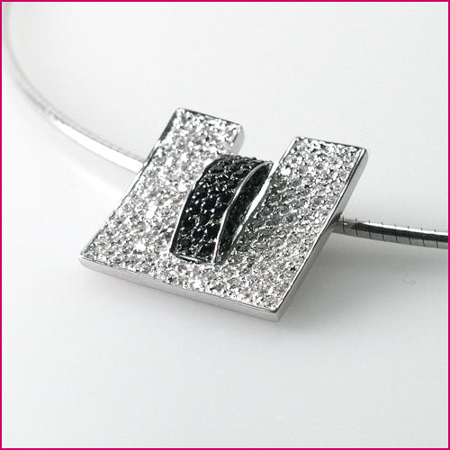 925 Silber Anhänger mit Zirkonia