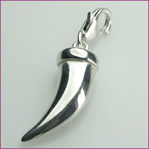 925 Silber Anhänger Büffelhorn