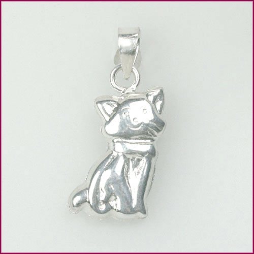 925 Silber Katze