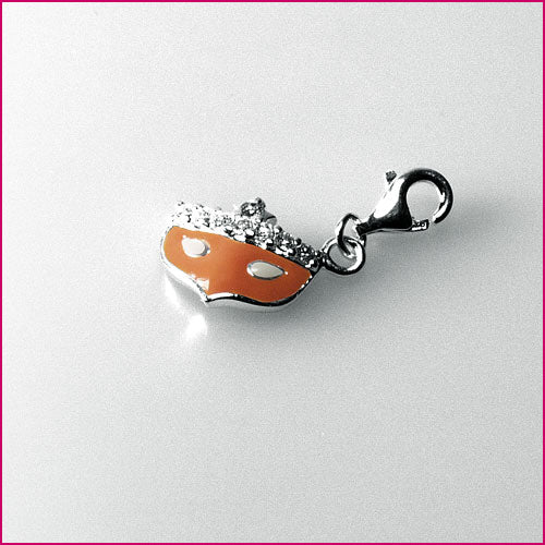 925 Silber Anhänger Maske