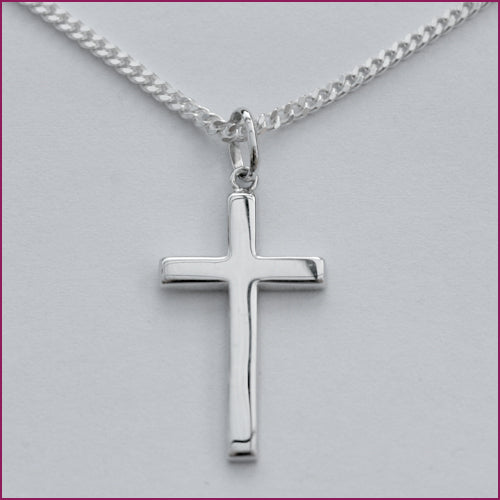 925 Silber Anhänger mit Kreuz-Motiv