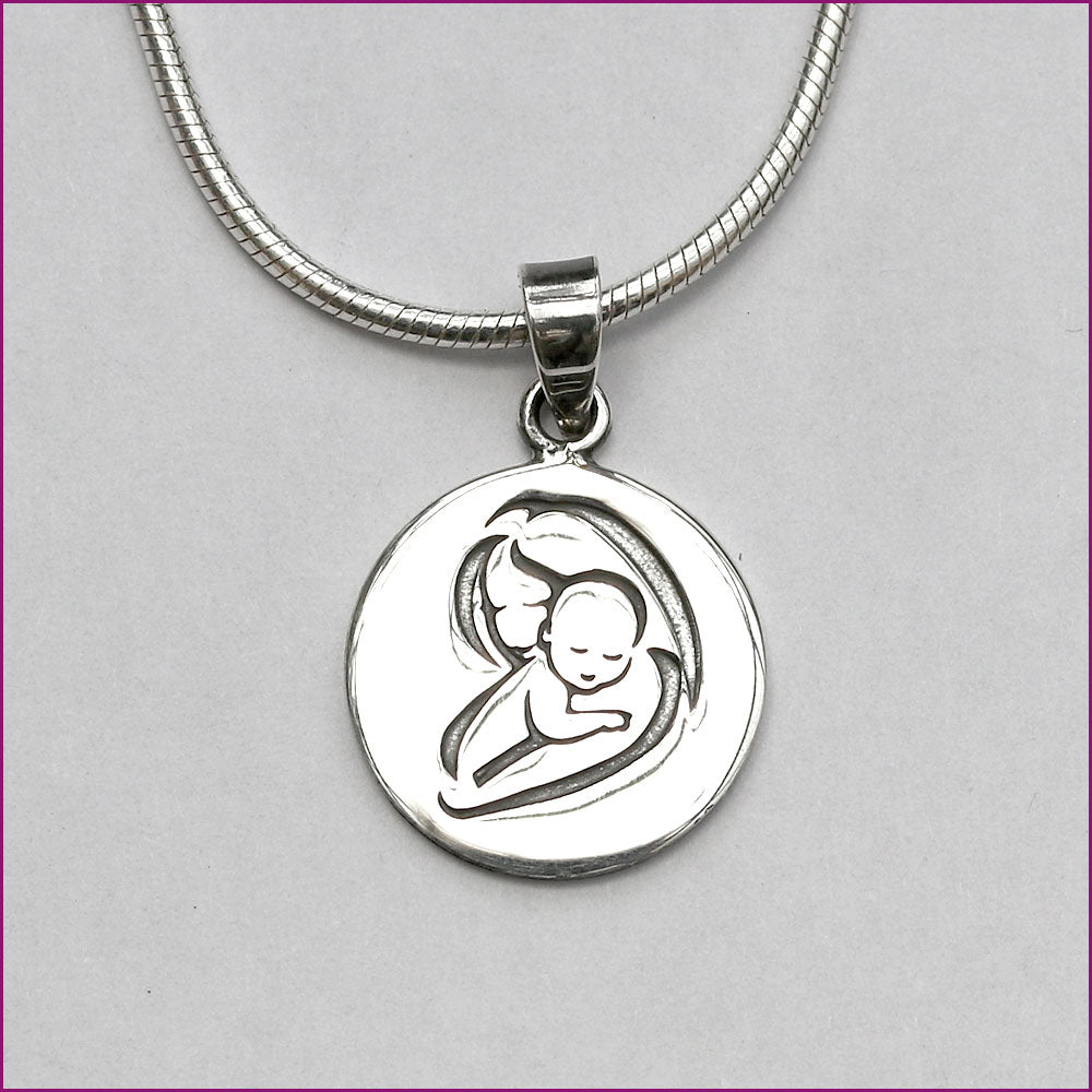 925 Silber Anhänger mit geschwärzt