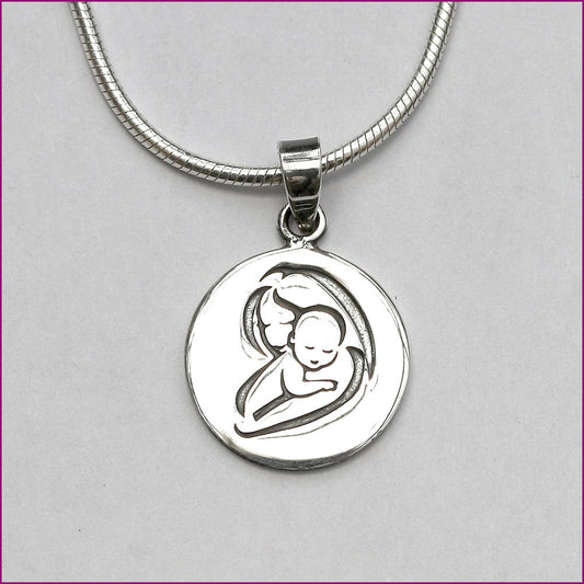 925 Silber Anhänger mit geschwärzt