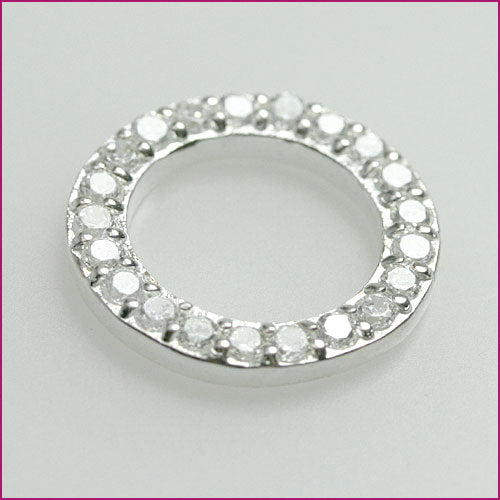 925 Silber Anhänger mit Zirkonia