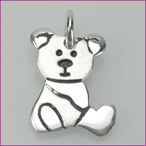925 Silber Anhänger mit Bärchenmotiv